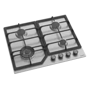 Plită incorporabilă cu gaz Zanetti 1150 GC Turbo, Inox