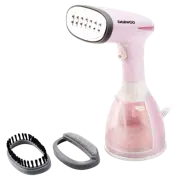Aparat de călcat vertical cu abur Daewoo DGS1500PK, Pink