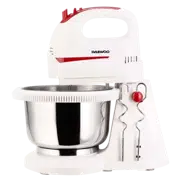 Миксер Daewoo DHM100W, Белый/Красный